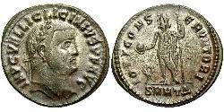 1 Follis 羅馬帝國 青铜 Licinius I (265-324)