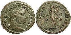 1 Follis 羅馬帝國 青铜 Maximinus II (270 - 313)
