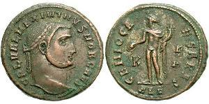 1 Follis 羅馬帝國 青铜 Maximinus II (270 - 313)