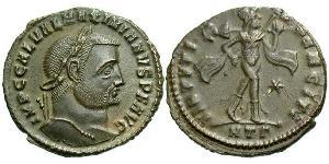 1 Follis 羅馬帝國 青铜 伽列里乌斯
