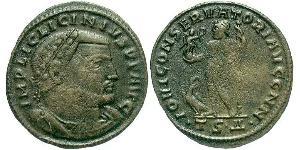 1 Follis 羅馬帝國 青铜 Licinius I (265-324)