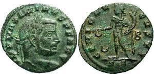 1 Follis 羅馬帝國 青铜 Maximinus II (270 - 313)