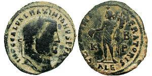 1 Follis 羅馬帝國 青铜 伽列里乌斯