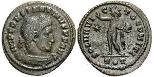 1 Follis 羅馬帝國 青铜 君士坦丁大帝