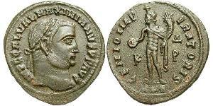 1 Follis 羅馬帝國 青铜 伽列里乌斯