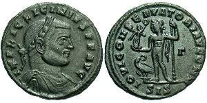 1 Follis 羅馬帝國 青铜 Licinius I (265-324)