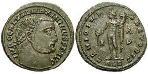 1 Follis 羅馬帝國 青铜 Maximinus II (270 - 313)