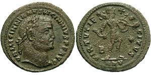 1 Follis 羅馬帝國 青铜 Licinius I (265-324)