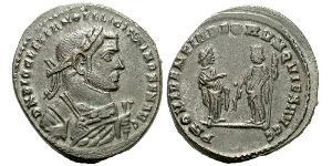 1 Follis 羅馬帝國 青铜 Diocletian (244-311)