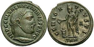1 Follis 羅馬帝國 青铜 Maximinus II (270 - 313)