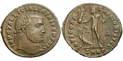 1 Follis 羅馬帝國 青铜 Licinius I (265-324)