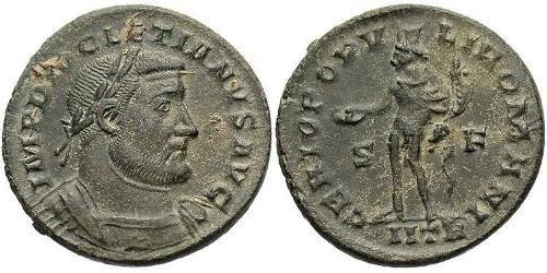 1 Follis 羅馬帝國 青铜 Diocletian (244-311)