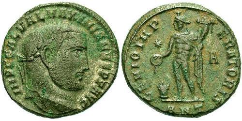 1 Follis 羅馬帝國 青铜 伽列里乌斯