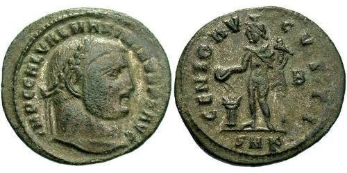 1 Follis 羅馬帝國 青铜 Maximinus II (270 - 313)