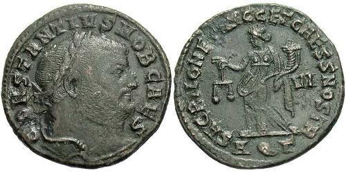 1 Follis 羅馬帝國 青铜 君士坦丁大帝