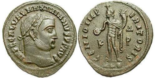 1 Follis 羅馬帝國 青铜 伽列里乌斯