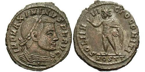 1 Follis 羅馬帝國 青铜 Maximinus II (270 - 313)