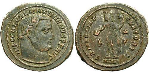 1 Follis 羅馬帝國 青铜 伽列里乌斯