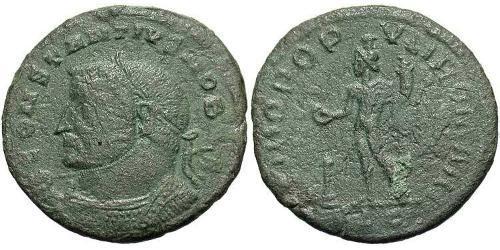1 Follis 羅馬帝國 青铜 君士坦丁大帝