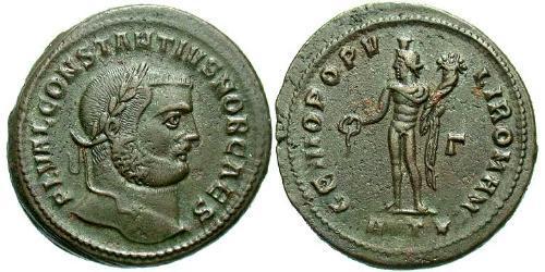 1 Follis 羅馬帝國 青铜 君士坦丁大帝