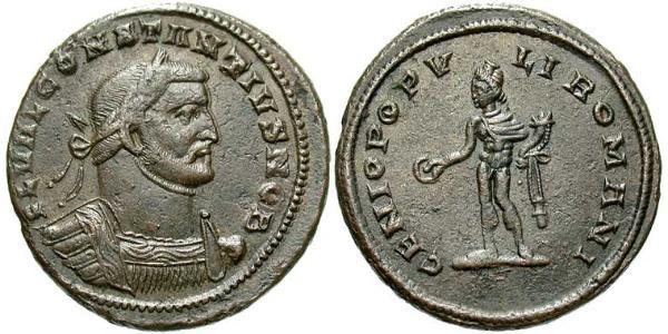 1 Follis 羅馬帝國 青铜 君士坦丁大帝