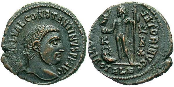 1 Follis 羅馬帝國 青铜 君士坦丁大帝