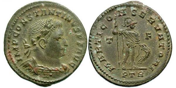 1 Follis 羅馬帝國 青铜 君士坦丁大帝