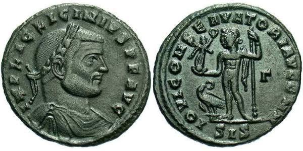 1 Follis 羅馬帝國 青铜 Licinius I (265-324)