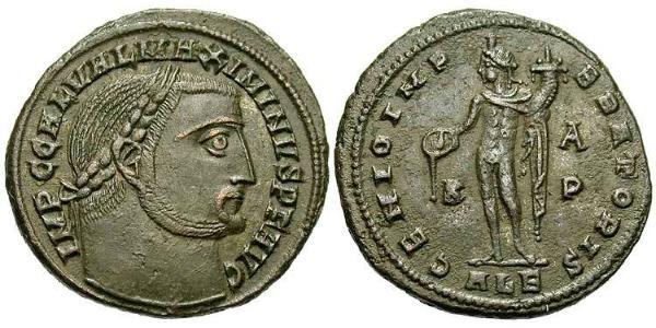 1 Follis 羅馬帝國 青铜 Maximinus II (270 - 313)