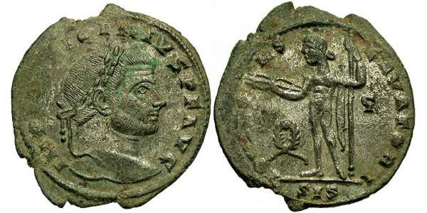1 Follis 羅馬帝國 青铜 Licinius I (265-324)