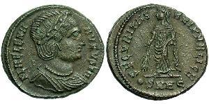 1 Follis / 1 AE3 Imperio romano (27BC-395) Bronce Helena de Constantinopla (250 -330)