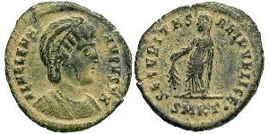 1 Follis / 1 AE3 Imperio romano (27BC-395) Bronce Helena de Constantinopla (250 -330)