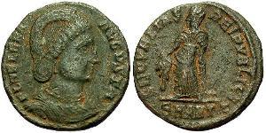 1 Follis / 1 AE3 Imperio romano (27BC-395) Bronce Helena de Constantinopla (250 -330)