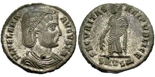 1 Follis / 1 AE3 Empire romain (27BC-395) Bronze Flavia Giulia Elena (250 -330)