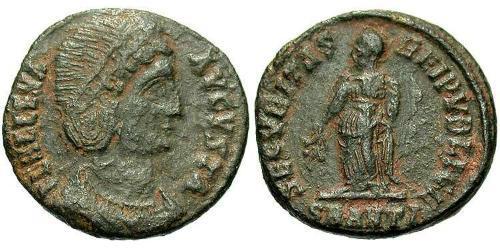 1 Follis / 1 AE3 Empire romain (27BC-395) Bronze Flavia Giulia Elena (250 -330)