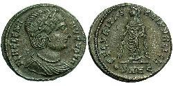 1 Follis / 1 AE3 Roman Empire (27BC-395) Bronze Helena Augusta (250 -330)