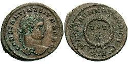 1 Follis / 1 AE3 Roman Empire (27BC-395) Bronze Constantius II (317 - 361)