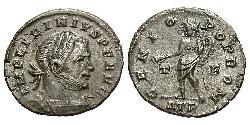 1 Follis / 1 AE3 Roman Empire (27BC-395) Bronze Licinius I (265-324)