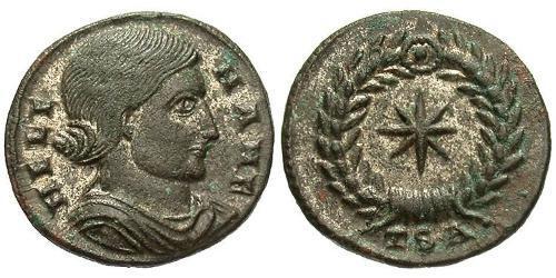 1 Follis / 1 AE3 Roman Empire (27BC-395) Bronze Helena Augusta (250 -330)