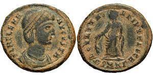 1 Follis / 1 AE3 Römische Kaiserzeit (27BC-395) Bronze Flavia Iulia Helena (250 -330)