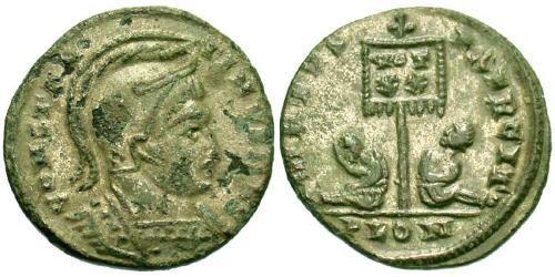 1 Follis / 1 AE3 Impero romano (27BC-395) Bronzo Costantino I (272 - 337)