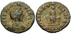 1 Follis / 1 AE3 拜占庭帝国 青铜 欧多克西亚