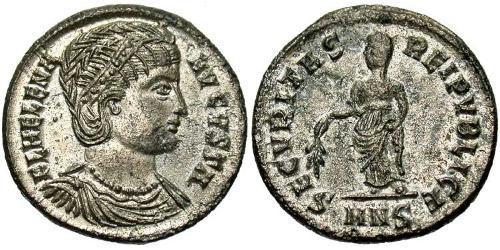 1 Follis / 1 AE3 羅馬帝國 青铜 Helena Augusta (250 -330)