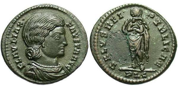 1 Follis / 1 AE3 羅馬帝國 青铜 Fausta (289-326)