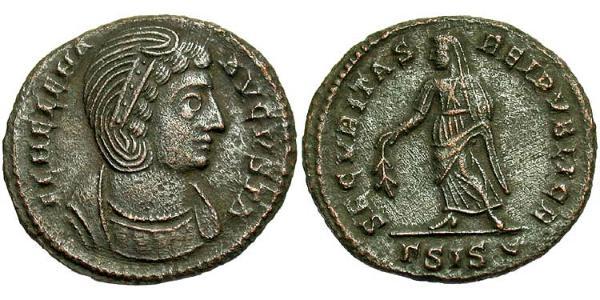 1 Follis / 1 AE3 羅馬帝國 青铜 Helena Augusta (250 -330)
