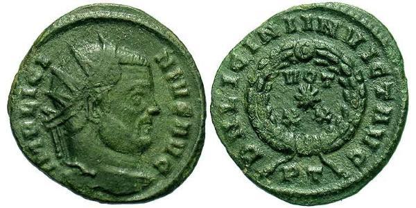 1 Follis / 1 AE3 羅馬帝國 青铜 Licinius I (265-324)
