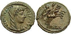1 Follis / 1 AE4 Imperio romano (27BC-395) Bronce Constantino I (272 - 337)
