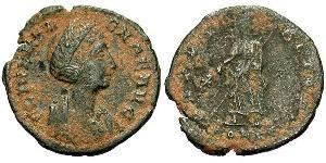 1 Follis / 1 AE4 Imperio romano (27BC-395) Bronce Helena de Constantinopla (250 -330)