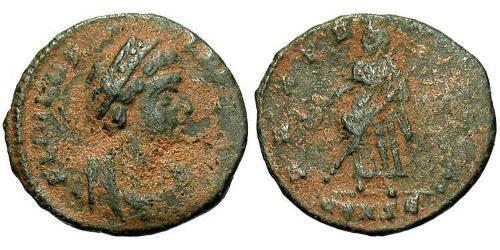 1 Follis / 1 AE4 Imperio romano (27BC-395) Bronce Helena de Constantinopla (250 -330)