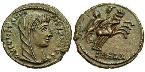 1 Follis / 1 AE4 Empire romain (27BC-395) Bronze Constantin I (272 - 337)